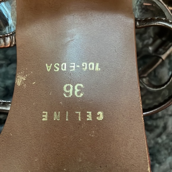 Vintage Celine translucent sandals - Picture 6 of 10